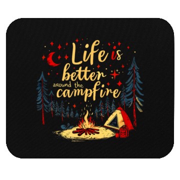 Discover Camping-love-camping-lover- Mouse Pads