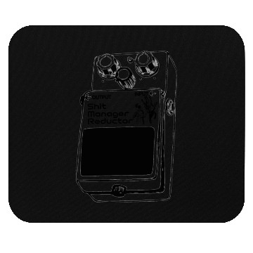Discover New Guitar pedal Mouse Pads shit manager reductor