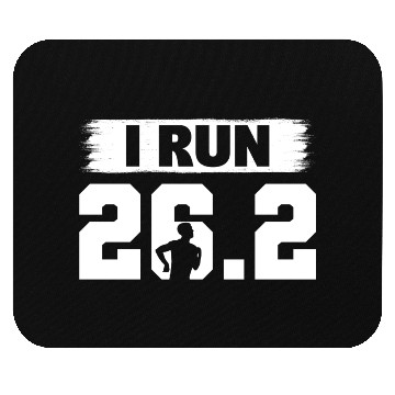Discover I Run 26.2 Race Director Mouse Pads