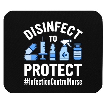 Discover Infection Control Nurse Mouse Pads