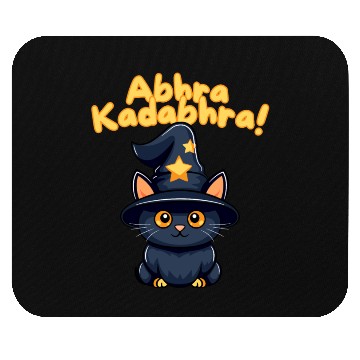 Discover Aberakadabera Abhra Kadabhra Magic Cat Mouse Pads