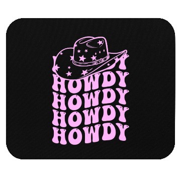 Discover Western Country Texas Cowboy Hat Mouse Pads