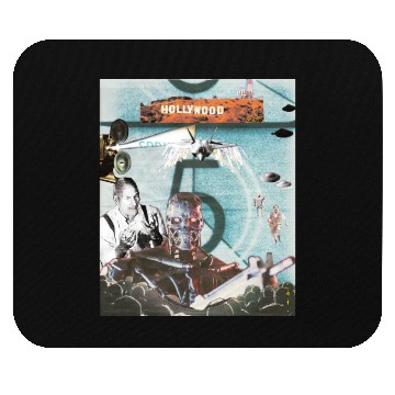 Discover lights camera hollywood Mouse Pads