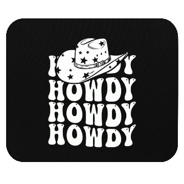 Discover Western Country Texas Cowboy Hat Mouse Pads