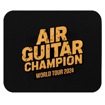 Discover AIR GUITAR CHAMPION WORLD TOUR 2024 Mouse Pads