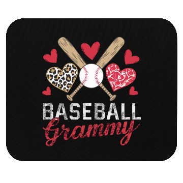 Discover Baseball Grandma Grandmother Grandparents Day Mouse Pads