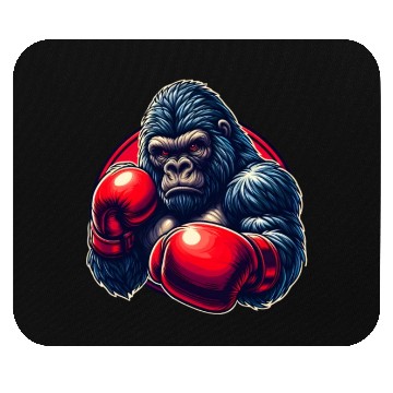 Discover Boxing Gorilla Martial Arts Fighter Boxing Lover Mouse Pads