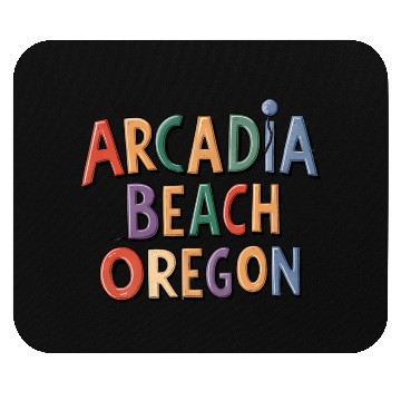Discover Arcadia Beach Oregon Mouse Pads