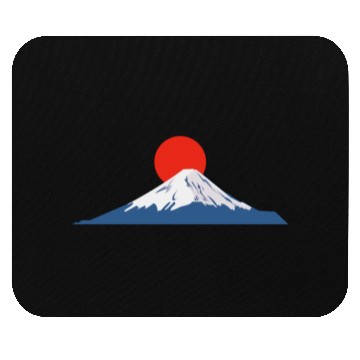 Discover Japanese dawn on Mount Fuji Mouse Pads
