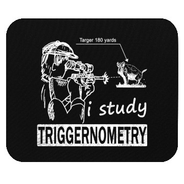 Discover Funny Wild Boar Hunting Wild Hog Hunter Mouse Pads