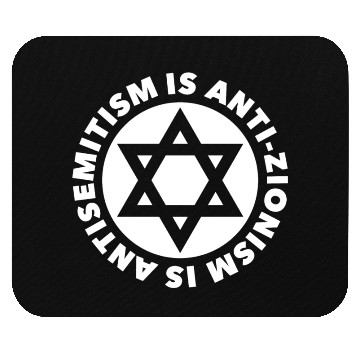 Discover Calling It Out – Star of David (White) Mouse Pads