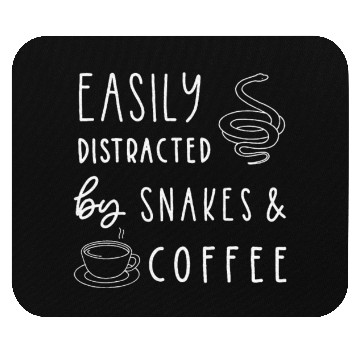 Discover Snake Lover, Reptile Coffee Lover, Pet Snake Mouse Pads