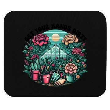 Discover Greenhouse Gardener's Paradise Mouse Pads