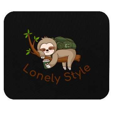 Discover slot lonely style color Mouse Pads