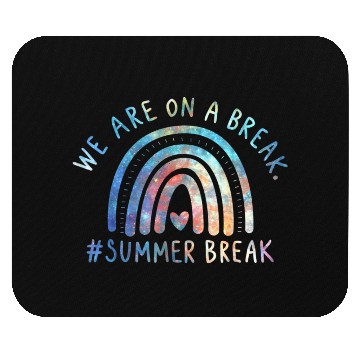 Discover We Are Break Summer Rainbow Mouse Pads