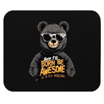 Discover Groovy Bear: Totally Rad Dude Mouse Pads