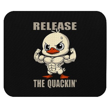 Discover Release The Quackin Duck Gym Mouse Pads