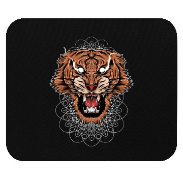 Discover Angry Japanese Tiger Tora Mouse Pads