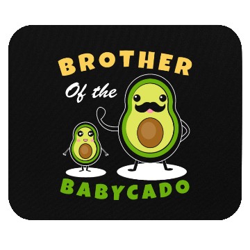 Discover Cute Avocado Family Matching cool for brother Mouse Pads