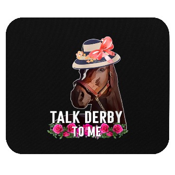 Discover Talk Derby Horse Racing Day Mouse Pads