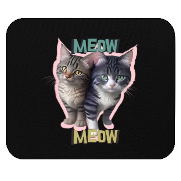 Discover MEOW CATS Mouse Pads