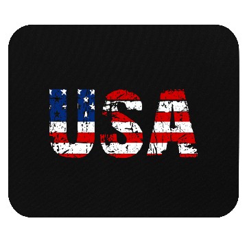 Discover USA Patriotic American Flag Mouse Pads