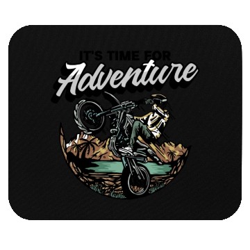 Discover MOTOCROSS ITS TIME ADVENTURE Mouse Pads