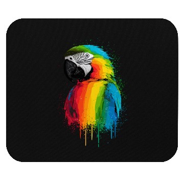 Discover Macaw Parrot for a Bird Lover Animal Lover Mouse Pads