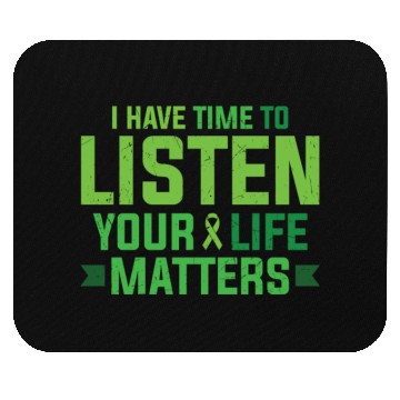 Discover Fight The Stigma Butterfly Mental Health Mouse Pads