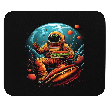 Discover Astronaut Outer Space Spaceman Spaceship Mouse Pads