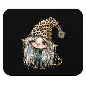 Discover Leopard Print Gnome Clipart Images, Girly Mouse Pads