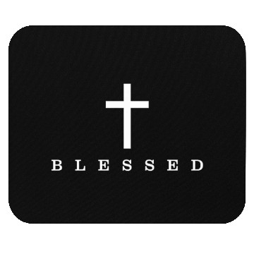 Discover Blessed Christian Classic Religious Premium Mouse Pads