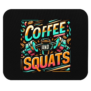 Discover Coffee And Squats 11 Mouse Pads
