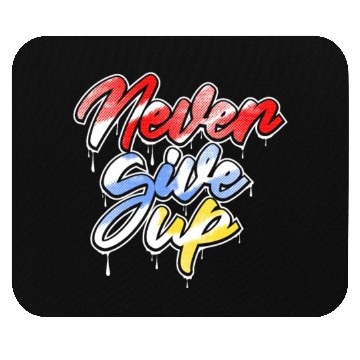 Discover never give up art Mouse Pads