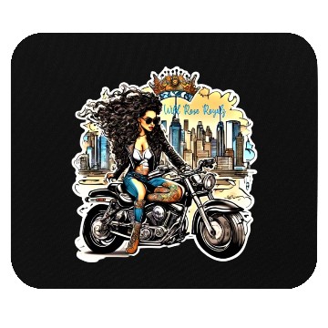 Discover Wild Rose Royalz Collection Mouse Pads