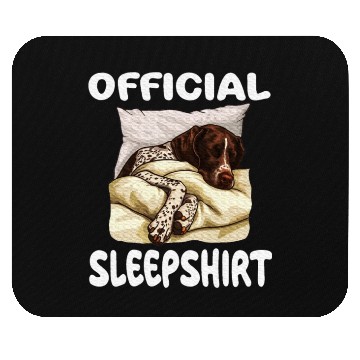 Discover German Shorthaired Pointer Dog Official Sleep Mouse Pads