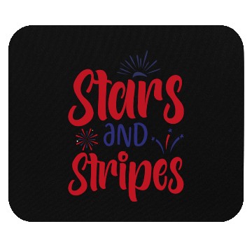 Discover Stars and Stripes Mouse Pads