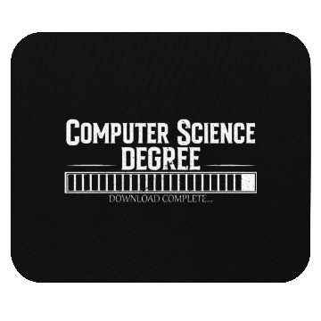 Discover Computer Science Degree Mouse Pads