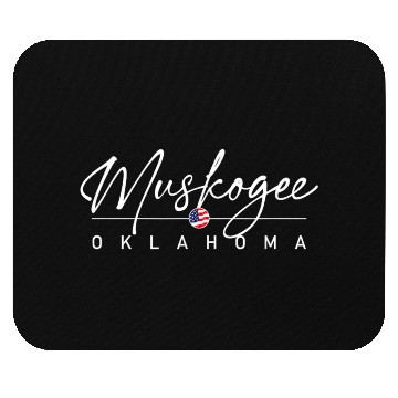 Discover Muskogee Oklahoma Mouse Pads