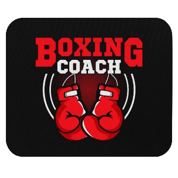 Discover Boxing Coach Training Boxer Mouse Pads