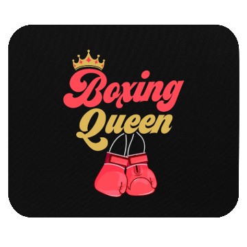 Discover Boxing Queen Training Boxer Mouse Pads
