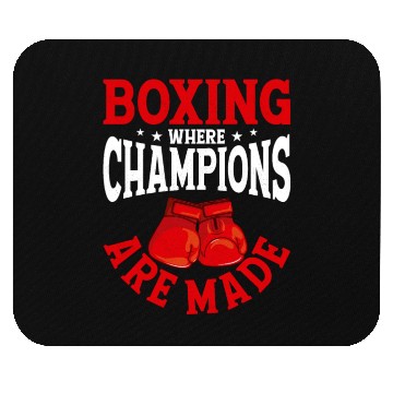 Discover Boxing Where Champions Are Made Training Boxer Mouse Pads
