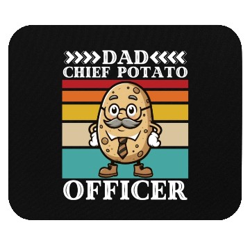 Discover Dad chief potato officer Mouse Pads