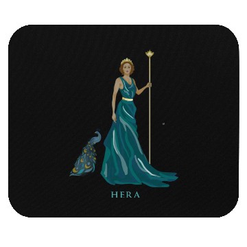 Discover Majestic Hera: Greek Goddess Mouse Pads