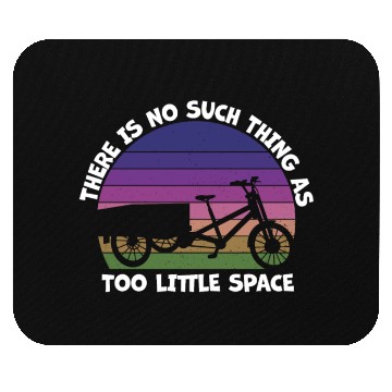 Discover Too Little Space Cargo Bicycle Cargobike Mouse Pads
