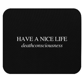 Discover Indie Noise Deathconsciousness Graphic Mouse Pads