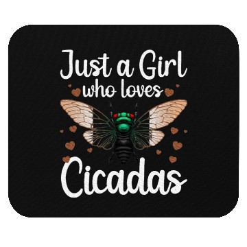 Discover Cicadas Art Insect Lover Cicada Mouse Pads