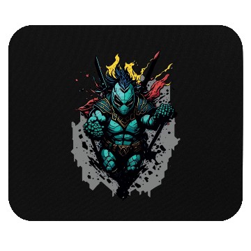Discover Warrior war 01 Mouse Pads