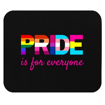 Discover LGBTQ Pride Rainbow Colors Typography Mouse Pads