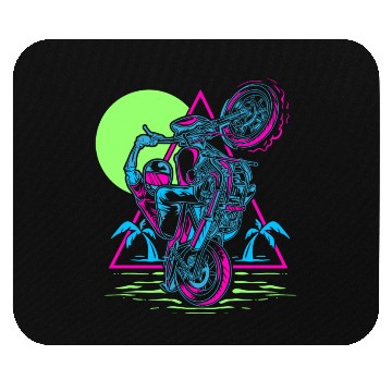 Discover BIKE STUNT Classic Mouse Pads